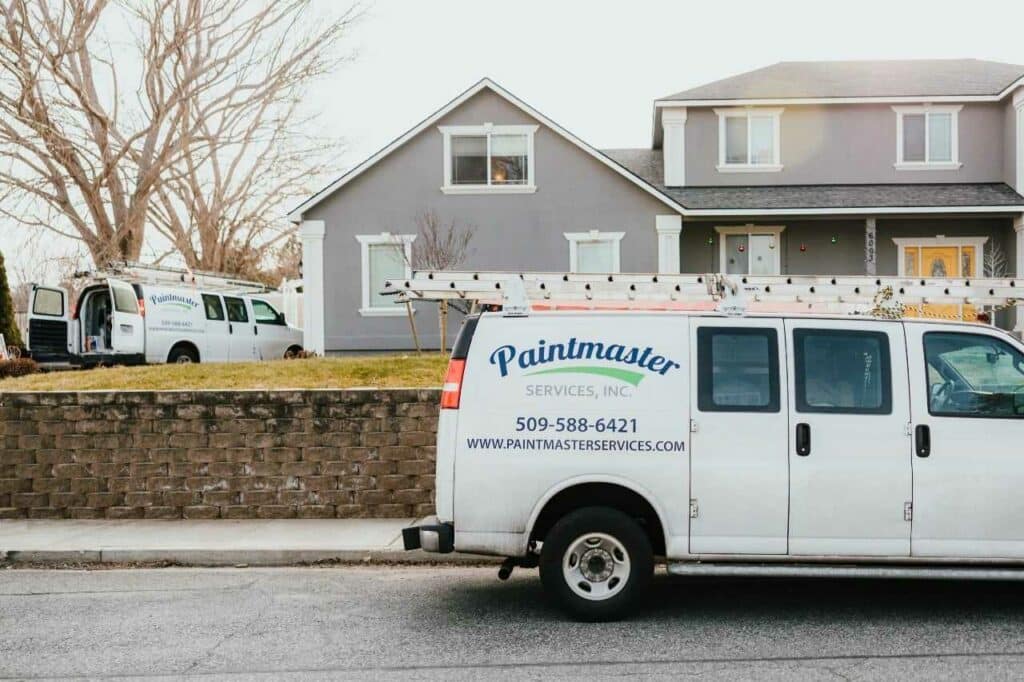 Paintmaster Services Inc. professional exterior painting job