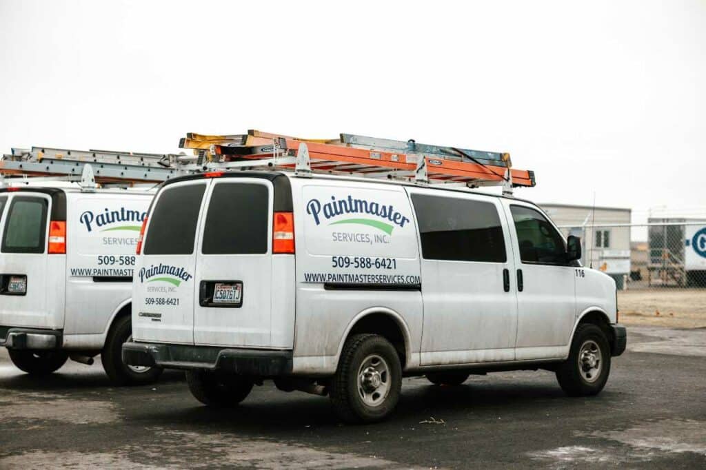Paintmaster Services' service truck