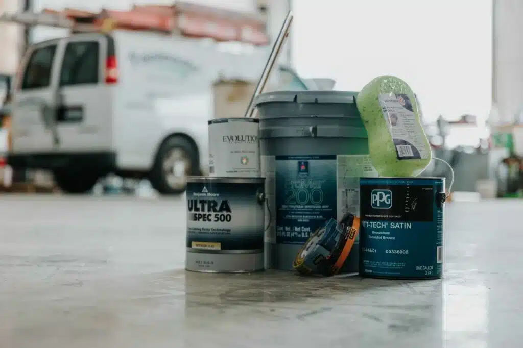 cabinet painting tips - Choose the Right Paint and Tools by Paintmaster Services