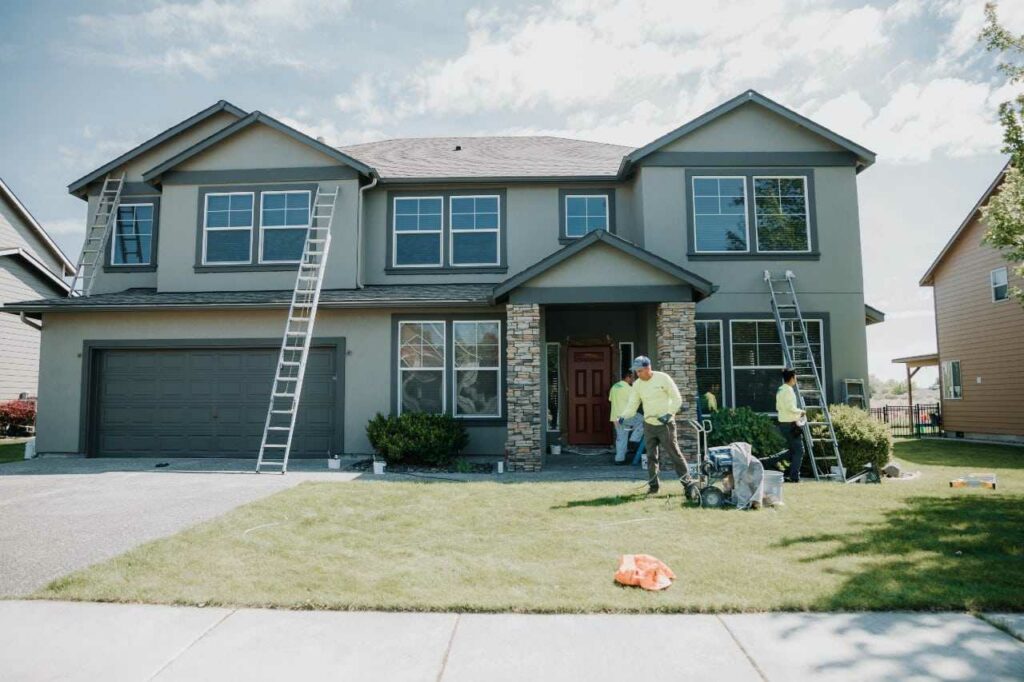 exterior home painting by Paintmaster Services